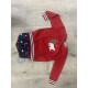 Conjunto sudadera +estriado oso