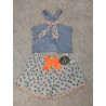 camiseta punto y short cangrejos