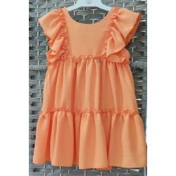 vestido naranja