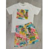 conjunto baño palmeras
