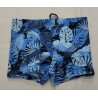 boxer licra hojas azules