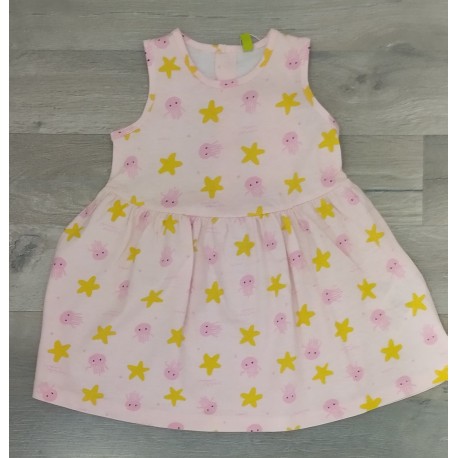 vestido algodon medusas