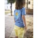 camiseta azul enjoy