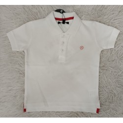 polo blanco calavera