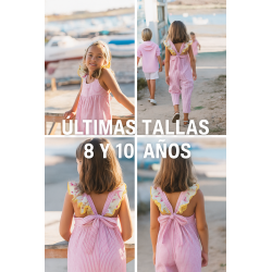 Mono rayas fucsia