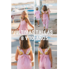 Mono rayas fucsia