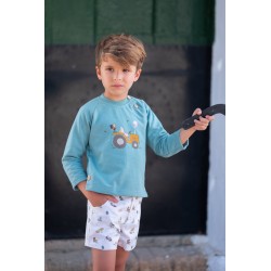 sudadera niño y pantalon granja