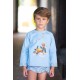 sudadera y estricado liberty celeste