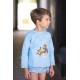 sudadera y estricado liberty celeste