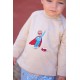 sudadera niño y pantalon vichy/perros