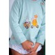sudadera y estricado liberty verde agua