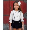 blusa y falda/short Delia
