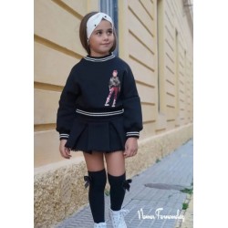 sudadera y falda/short Delia