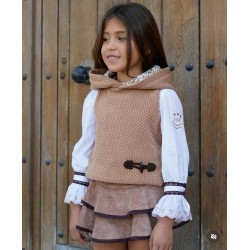 chalecos camel marron coleccion venus
