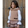 chalecos camel marron coleccion venus