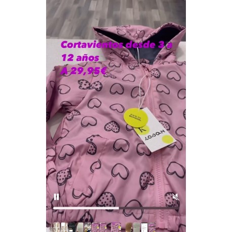 Corta vientos corazones