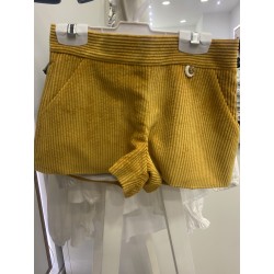 short pana mostaza colecciion mimosa